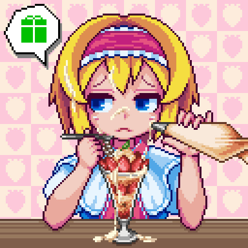 いちごパフェに生クリームを追加するicg姉貴 しっとり生カステラ さんのイラスト ニコニコ静画 イラスト