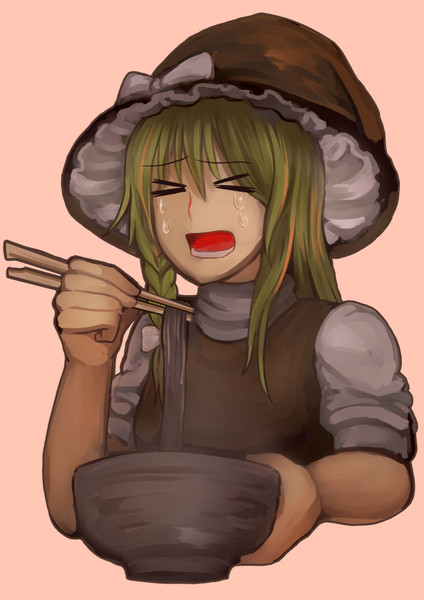 おいしい蕎麦に思わず泣いてしまうudk姉貴 ウワノアゴト さんのイラスト ニコニコ静画 イラスト