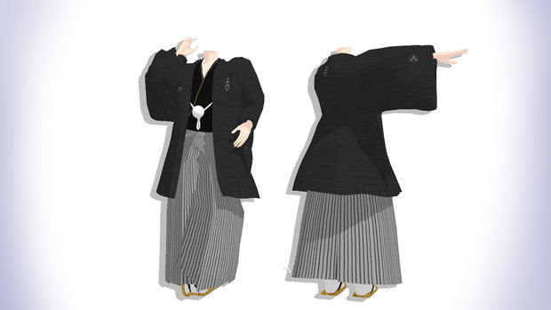 羽織袴 配布用 じゅか さんのイラスト ニコニコ静画 イラスト