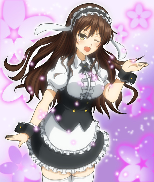 ウェイトレスな足柄さん とりっきぃ さんのイラスト ニコニコ静画 イラスト