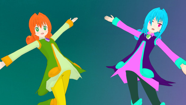 Mmdモデル配布あり アリィとラフィソル アクガタ さんのイラスト ニコニコ静画 イラスト
