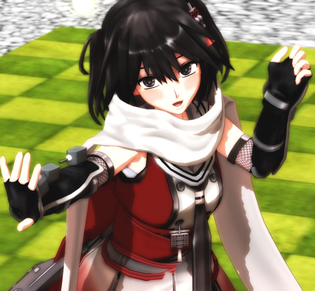 Mmd艦これ アニメ調っぽい川内さん くりきん さんのイラスト ニコニコ静画 イラスト