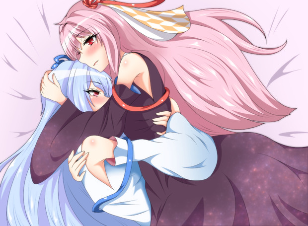 支援絵 百合 至福のふかふか ノノタ さんのイラスト ニコニコ静画 イラスト