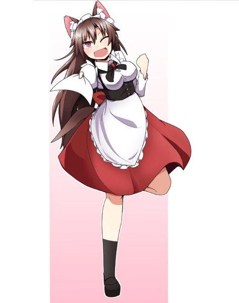 メイド影狼ちゃん あぐ さんのイラスト ニコニコ静画 イラスト