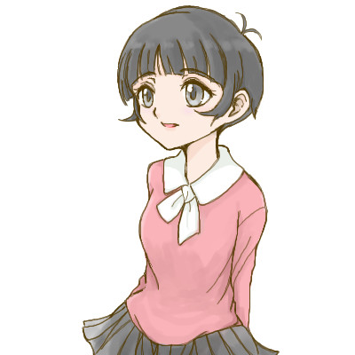 初春にかなりひっぱられているが ワカメちゃん 牧田十蔵 さんのイラスト ニコニコ静画 イラスト