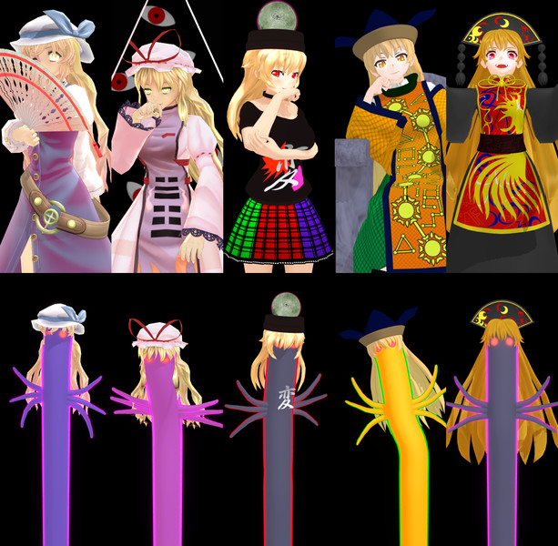 金髪美女5人衆 R K さんのイラスト ニコニコ静画 イラスト