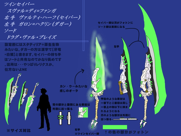 剣x剣x剣 なんか描いてみた Kimaou さんのイラスト ニコニコ静画 イラスト
