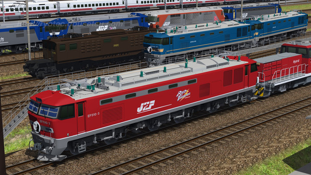 Jz貨物 Ef510形電気機関車 Ryo5861 さんのイラスト ニコニコ静画 イラスト