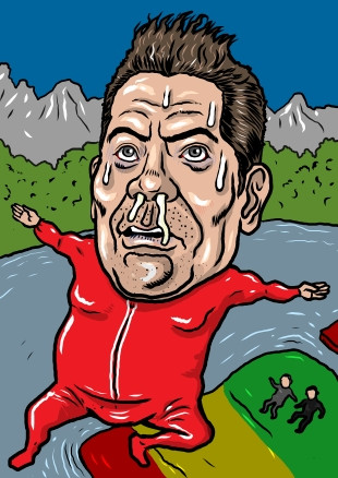 出川哲朗 １０m飛行成功 木住野武 さんのイラスト ニコニコ静画 イラスト