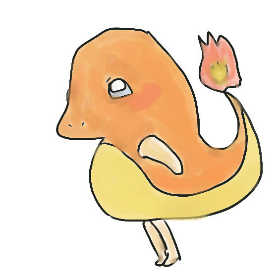 ヒトカゲ ニコニコ静画 イラスト
