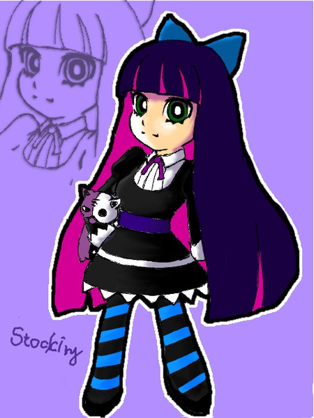 ストッキングちゃん初描き 神無月 雅 さんのイラスト ニコニコ静画 イラスト