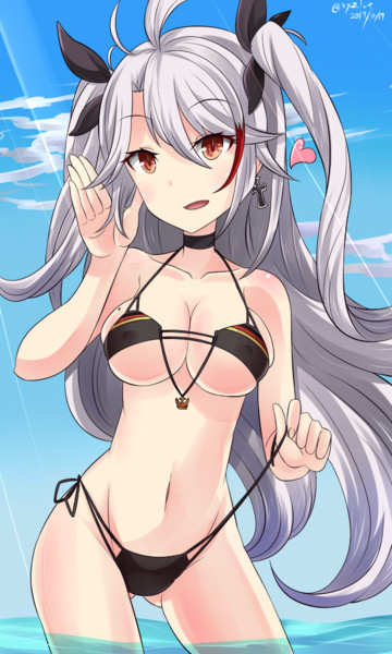 プリンツ オイゲン アズールレーン へびつけぇ さんのイラスト ニコニコ静画 イラスト