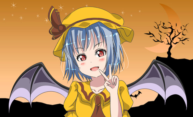 レミリア ハロウィン衣装 向日葵 さんのイラスト ニコニコ静画 イラスト