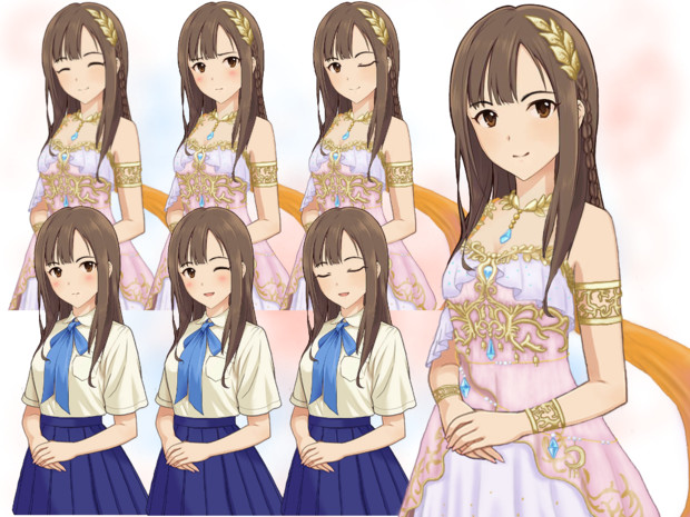 立ち絵配布 水本ゆかりデレステssr N衣装立ち絵 Centurio P さんのイラスト ニコニコ静画 イラスト