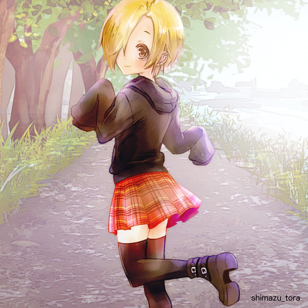 前を歩く小梅ちゃん しまづ とら さんのイラスト ニコニコ静画 イラスト
