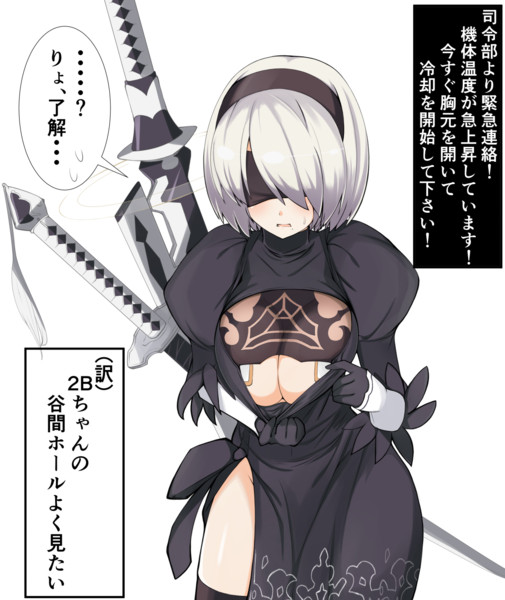 最新 ニーアオートマタ 2b かわいい かわいい犬のアニメ