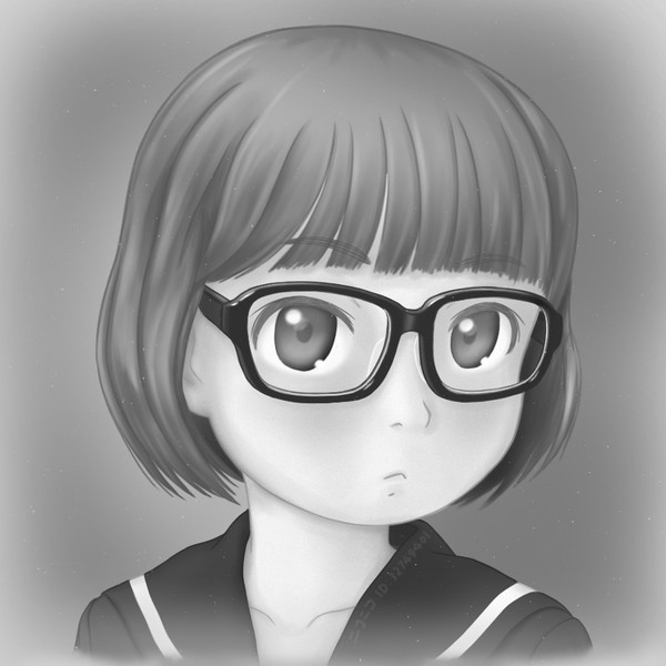 フリーアイコン 眼鏡娘モノ ニコニコ さんのイラスト ニコニコ静画 イラスト