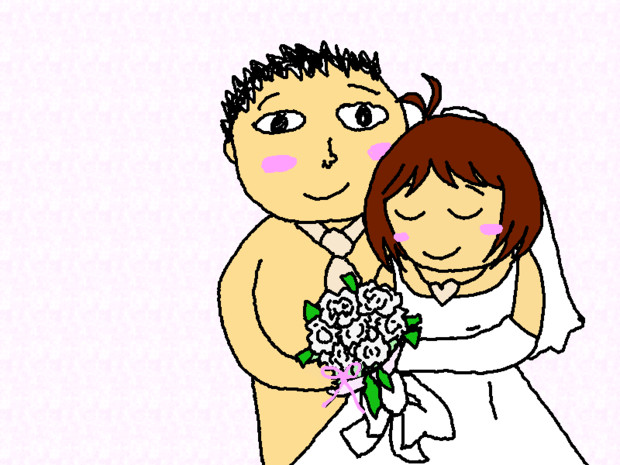 結婚しました みゃーも さんのイラスト ニコニコ静画 イラスト