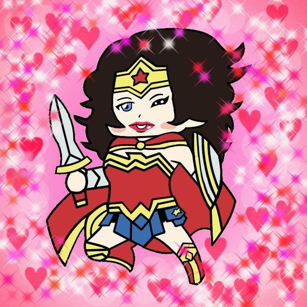 ワンダーウーマン ニコニコ静画 イラスト