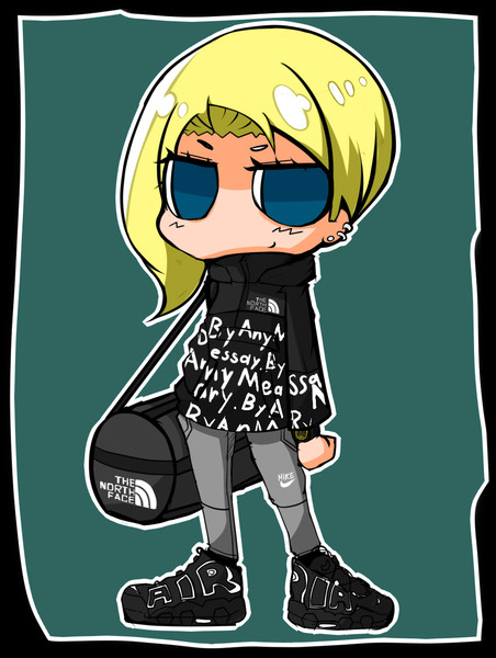 シュプとnikeとノースフェイスのお姉さん スペシャルナイス さんのイラスト ニコニコ静画 イラスト