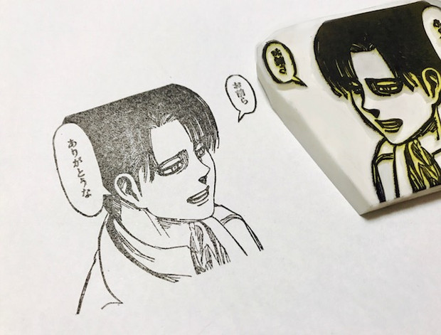 進撃の巨人 消しゴムはんこ もめん さんのイラスト ニコニコ静画 イラスト