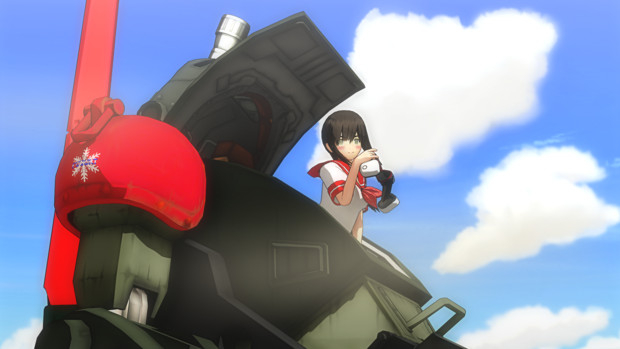 Mmd艦これ 吹雪 むせる Mmdボトムズ Gm3 百式p さんのイラスト ニコニコ静画 イラスト