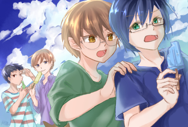 ぼくらの夏 ネコロノ さんのイラスト ニコニコ静画 イラスト