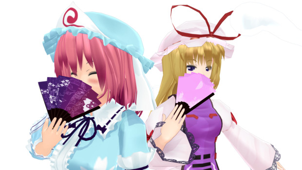 東方紅魔館x クロス 外伝 永い時間を経て再会 Fullhd壁紙 透過 レミリア さんのイラスト ニコニコ静画 イラスト