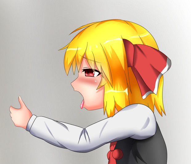 舌出しルーミアちゃん Shun さんのイラスト ニコニコ静画 イラスト