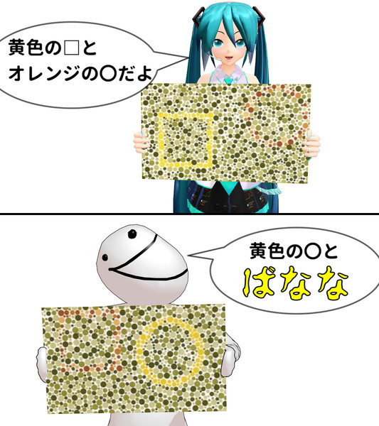 色別テスト トッポ さんのイラスト ニコニコ静画 イラスト