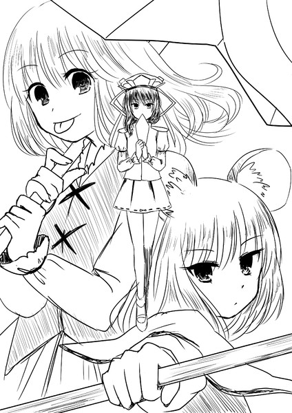 かわいい三人組 天川 史子 あまふみ さんのイラスト ニコニコ静画 イラスト