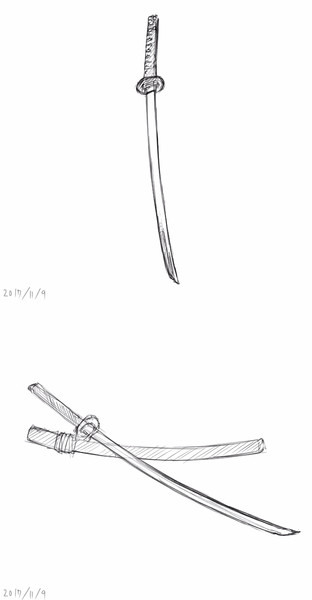 5分で日本刀 2 Case さんのイラスト ニコニコ静画 イラスト