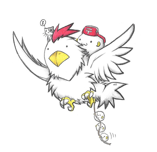 鳥 Nicosub静画