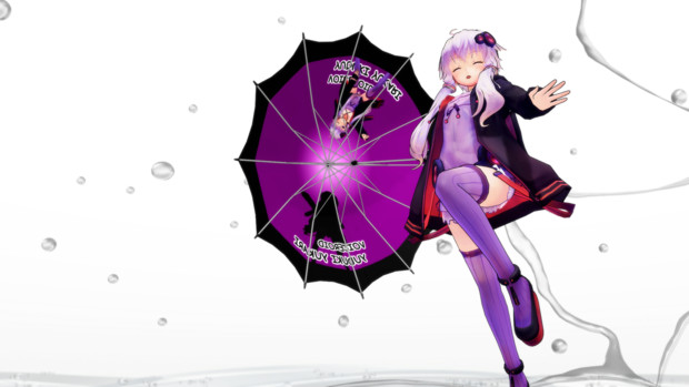 Mmd 痛 傘のある風景 結月ゆかり 七篠権平衛 さんのイラスト ニコニコ静画 イラスト