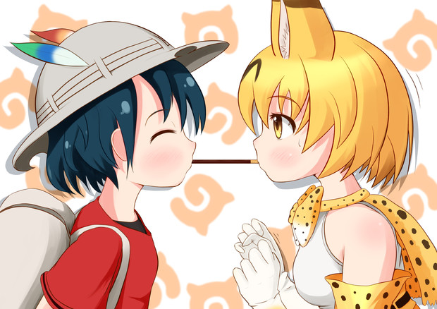 ポッキーゲーム1 もなもな もなか さんのイラスト ニコニコ静画 イラスト