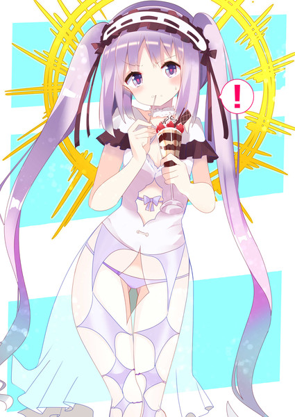 マスターのパフェ食べてるのばれてギクッてなってるステンノ様 てとが さんのイラスト ニコニコ静画 イラスト