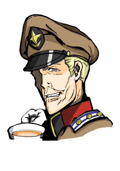 宇宙世紀の格言おじさん 地球連邦軍グリーン ワイアット大将