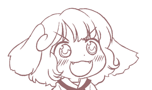 ぎゃてコラ 線画 ニコニコ静画 イラスト