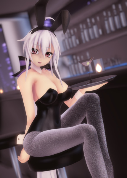 バニーガールハク姉さん 岳酔 さんのイラスト ニコニコ静画 イラスト