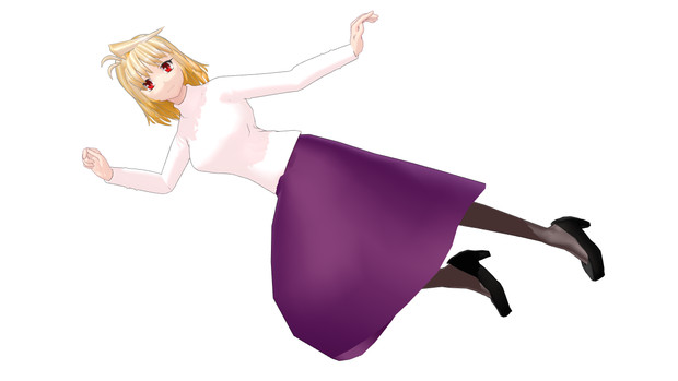 Mmd月姫 アルクェイド モデル配布 Jean さんのイラスト ニコニコ静画 イラスト