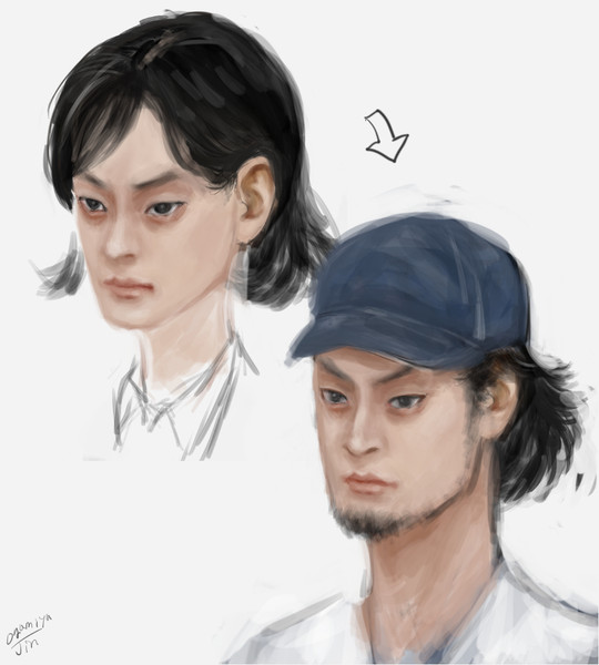 尾頭さん描いてたんです 雄河宮ジン さんのイラスト ニコニコ静画 イラスト