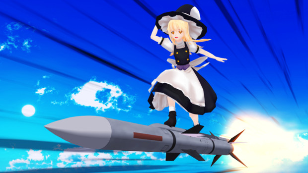 3 3コマ ミサイルは乗り物 第9回東方ニコ童祭exリレー漫画 ピラルくー さんのイラスト ニコニコ静画 イラスト