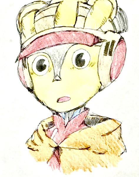初描き パルムの樹 パルム 描いてみた