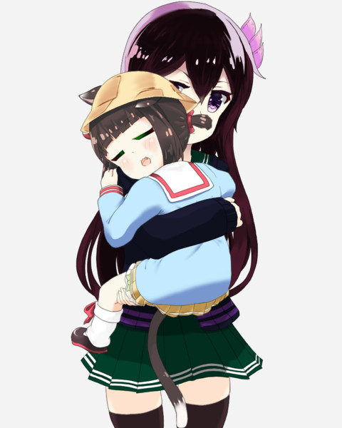 アズレン睦月と艦これ如月 ワタリー さんのイラスト ニコニコあっぷる