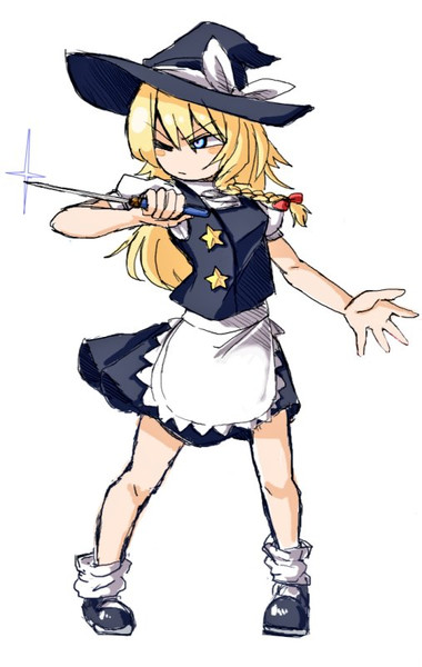ナイフを逆手持ちするsz姉貴 しもすけ さんのイラスト ニコニコ静画 イラスト