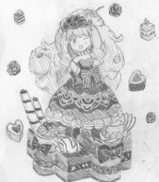 マドルチェ プディンセス ショコ ア ラ モード模写 ふたばん さんのイラスト ニコニコ静画 イラスト