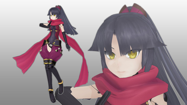 Fate Mmd 加藤段蔵 モデル配布 作成参謀 情報員 さんのイラスト ニコニコ静画 イラスト