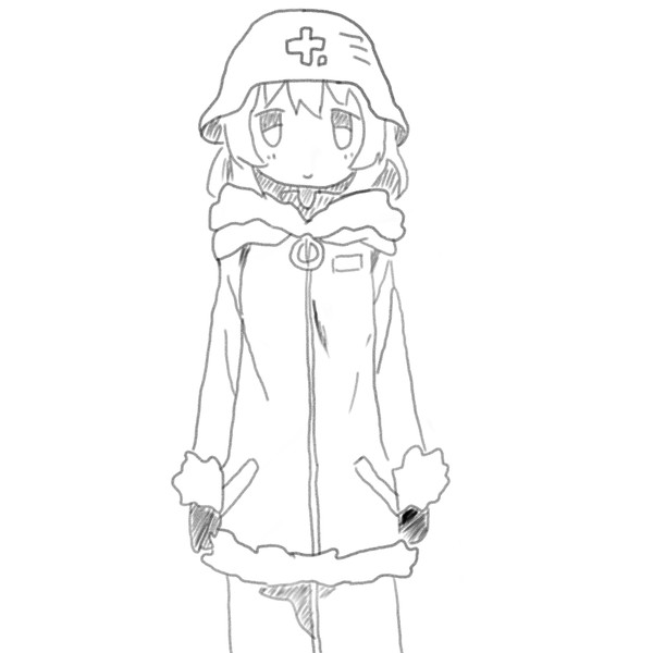 少女終末旅行のユーリを模写してみました Km01 さんのイラスト ニコニコ静画 イラスト