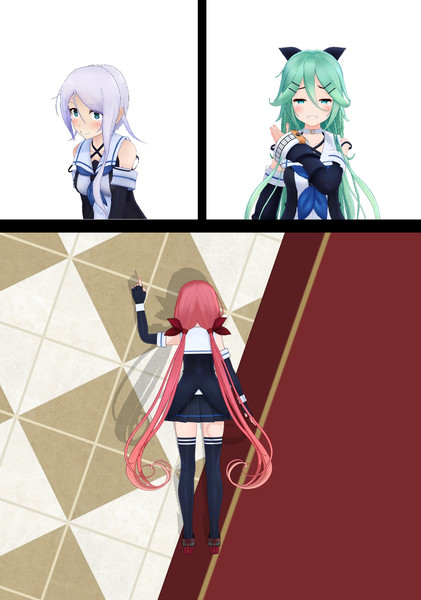 江風 止まるんじゃねえぞ 泥船艦隊mmd さんのイラスト ニコニコ静画 イラスト