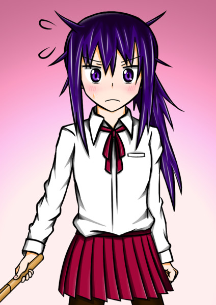 困りながら照れつつ怒る切絵ちゃん Tまこと さんのイラスト ニコニコ静画 イラスト